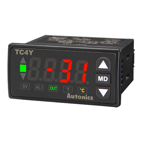 TC4Y-N4N  Ekonomik 36X72 100-240VAC Sıcaklık Göstergesi